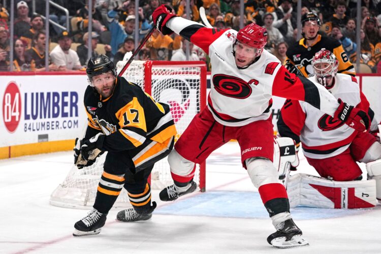 Hurricanes Score 3 Power Play Goals In 5-1 Win Over The Penguins